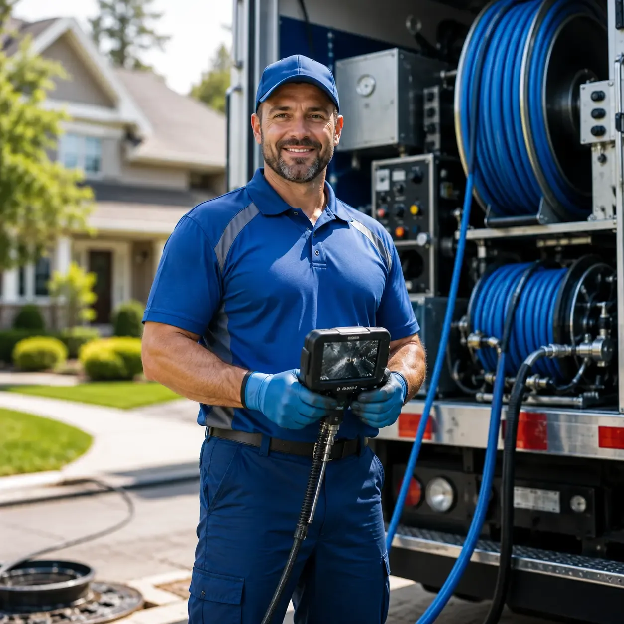 Local outdoor drain cleaning specialists in Stonington, IL